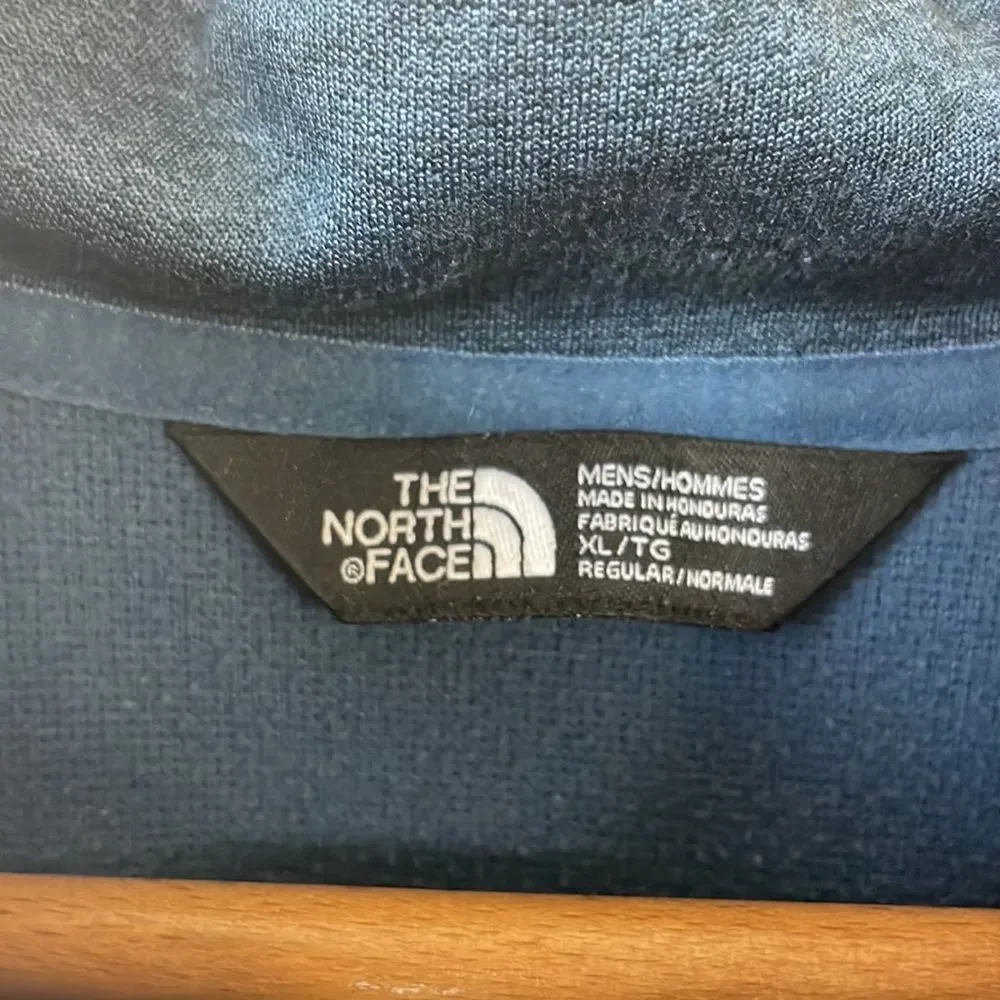 North Face Canyonlands Shady Blue Half Zip Jacket in XL Hiking Outdoors PNW